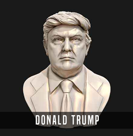 Donald Trump Sculpture