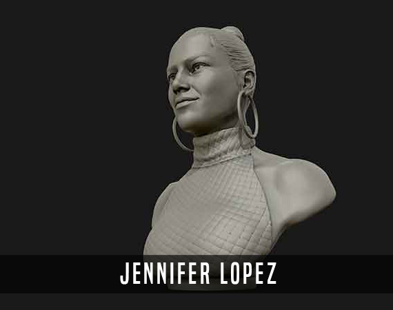 Jennifer Lopez Sculpture