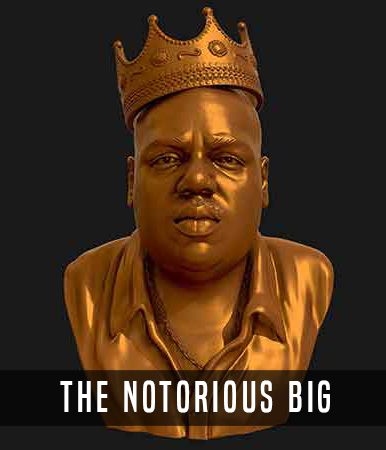 The Notorious BIG Sculpture