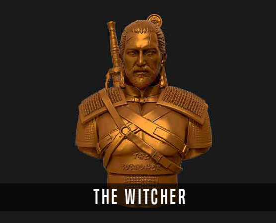 The Witcher Sculpture