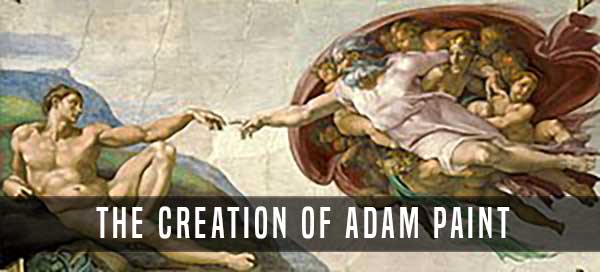The Creation of Adam Paint